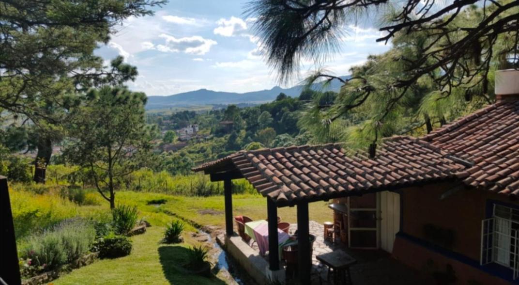 Cabana Blanca Nieves Y Los 9 Enanos Tapalpa Dış mekan fotoğraf